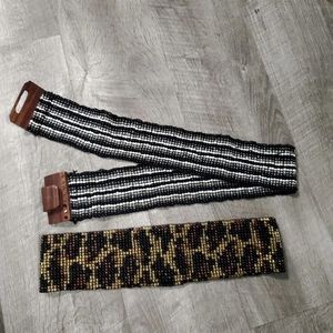 Beaded belts bundel